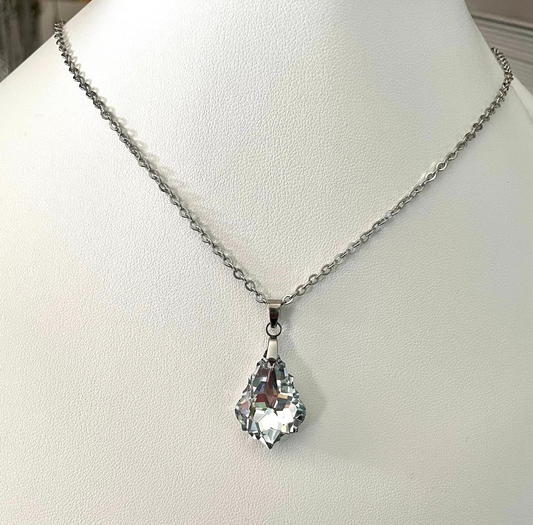 Large Baroque Silver Crystal