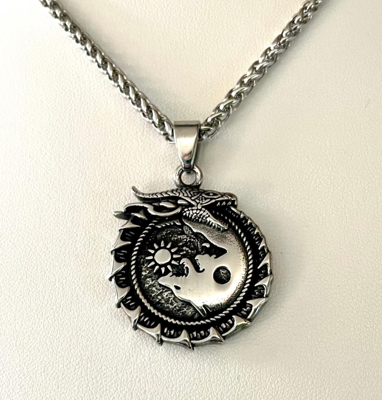 Double-Loups Dragon en inox