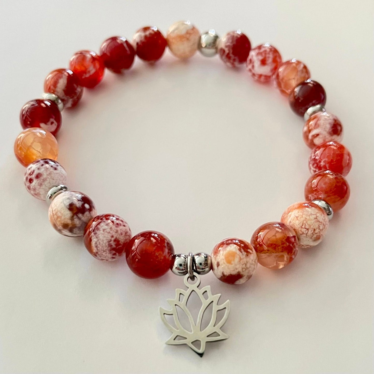 Bracelet  Lotus de Feu