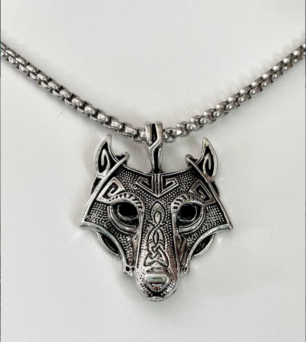 Loup Viking en inox