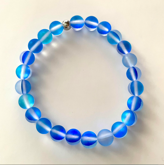 Bracelet en Cristal Sirène Bleu