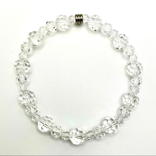 Bracelet Harmonie en cristal clair