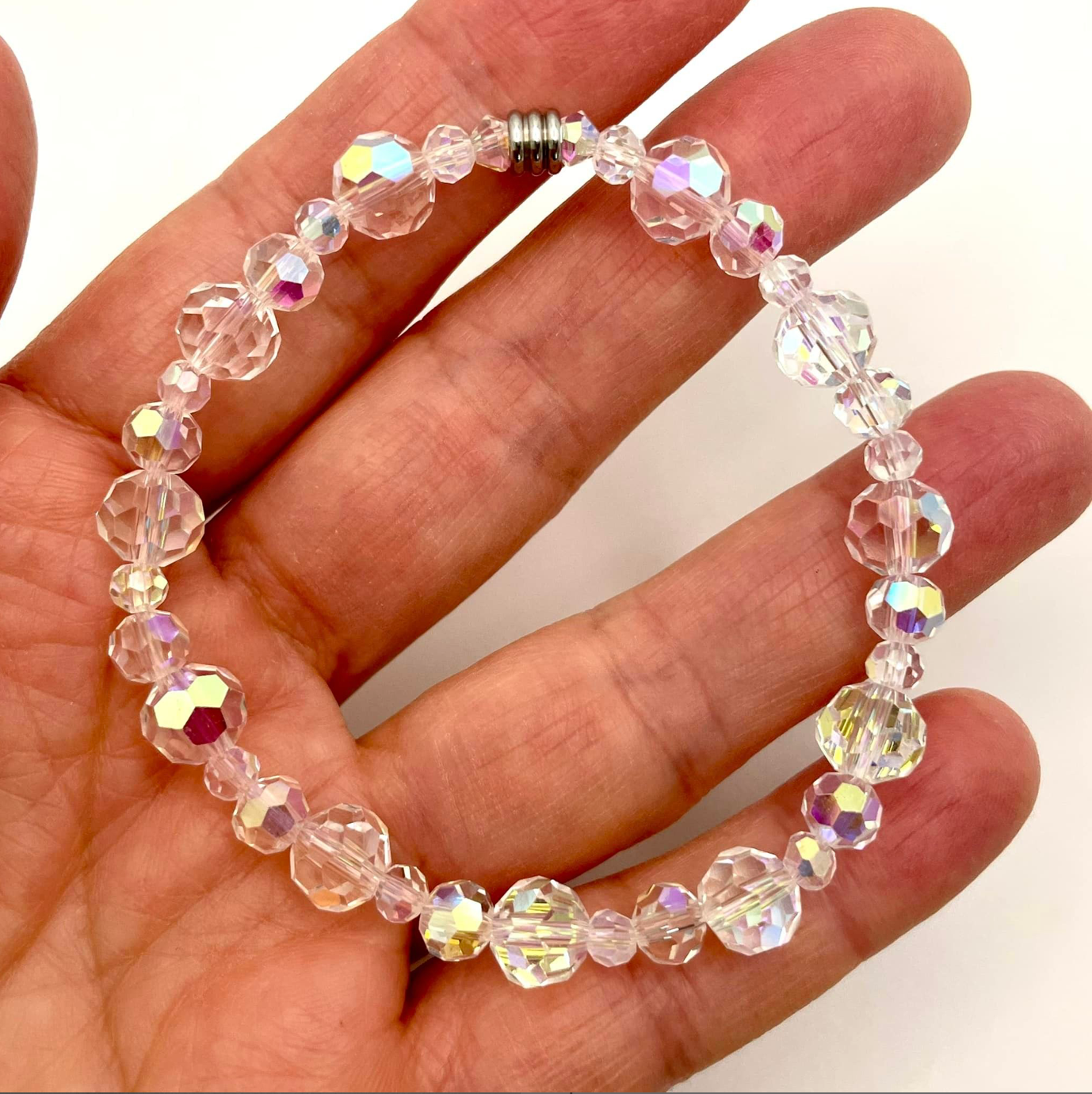 Bracelet Énergie en Cristal Aurore Boréale