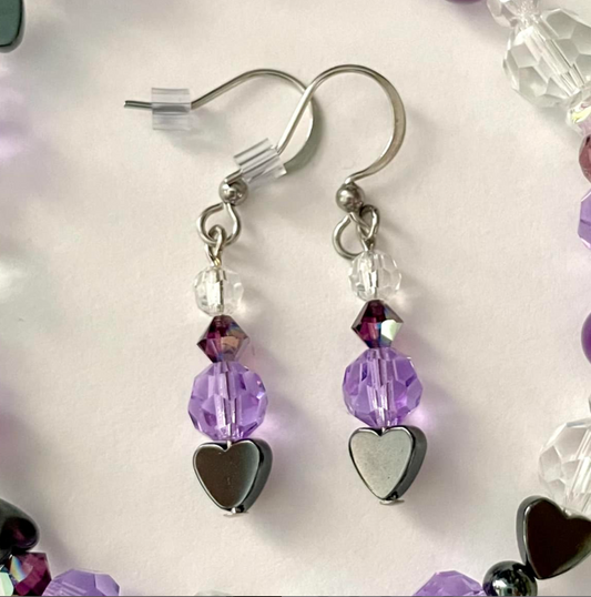 Boucles Puissance violette