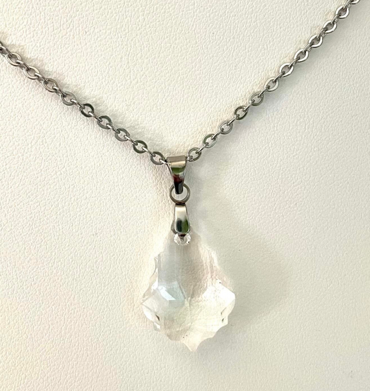 Gros Baroque en Cristal Clair translucide