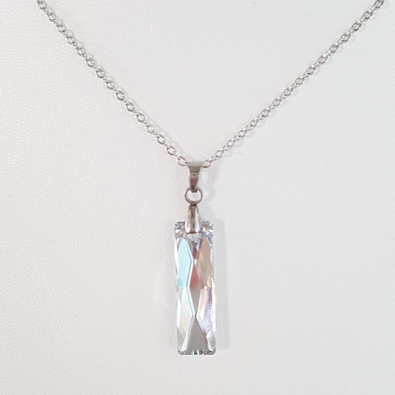 Silver Crystal Wand 
