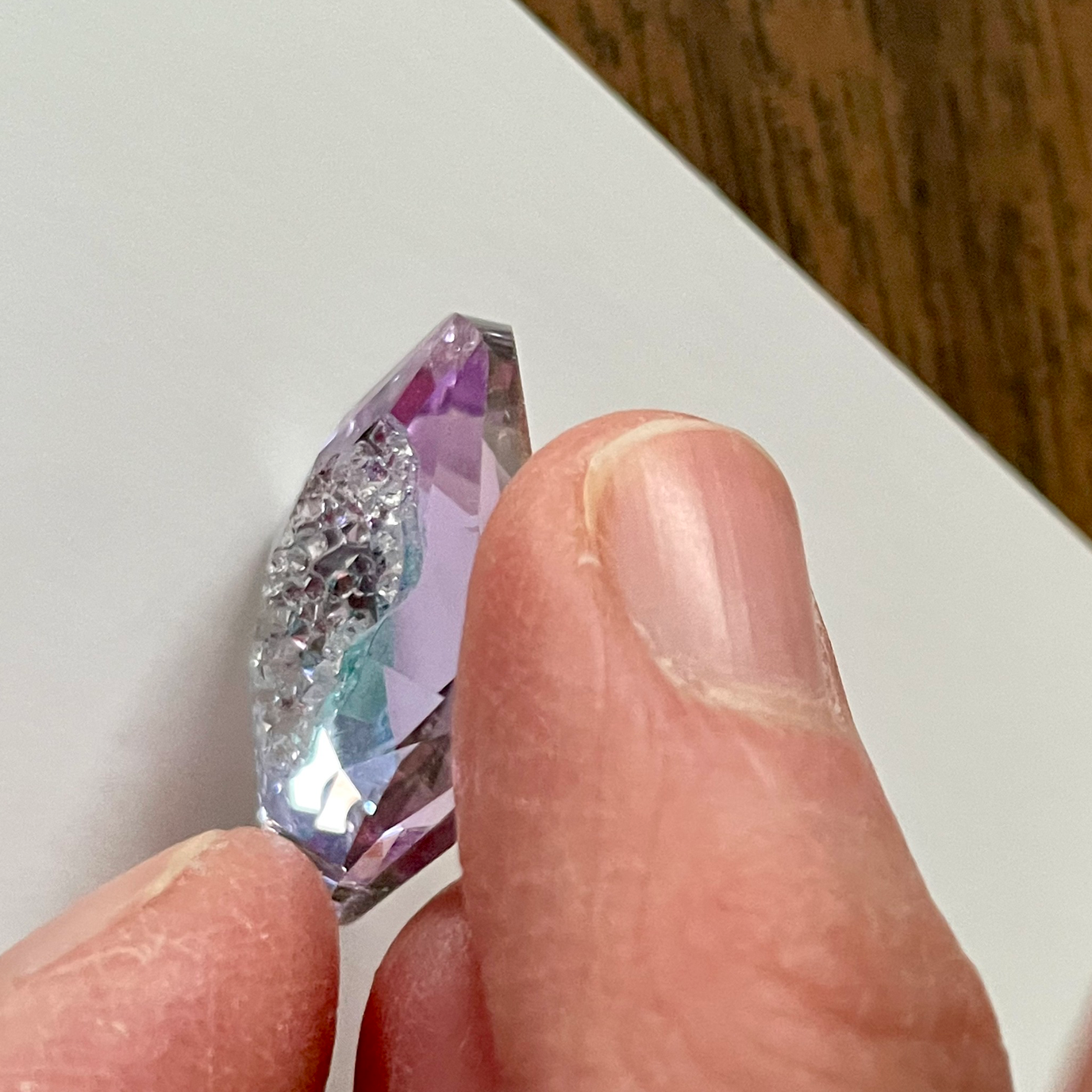 Cristal Rhombus Vitrail
