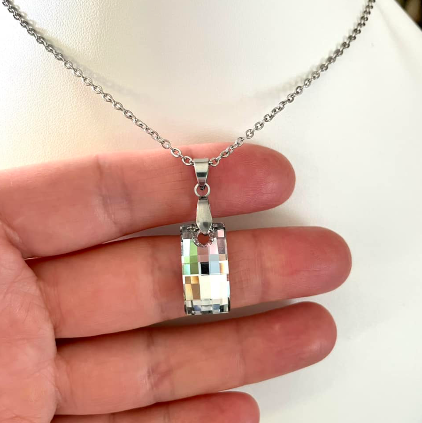 Urban Crystal Silver Stained Glass 