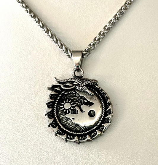 Double-Loups Dragon en inox