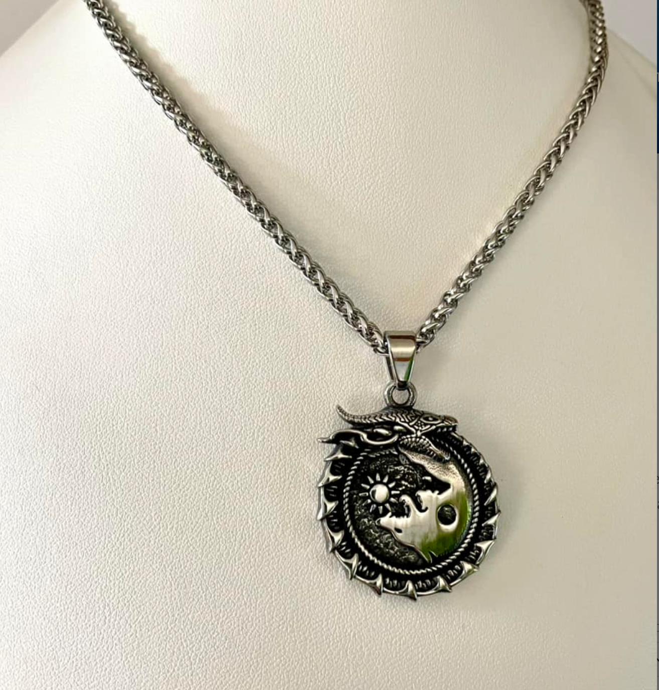 Double-Loups Dragon en inox