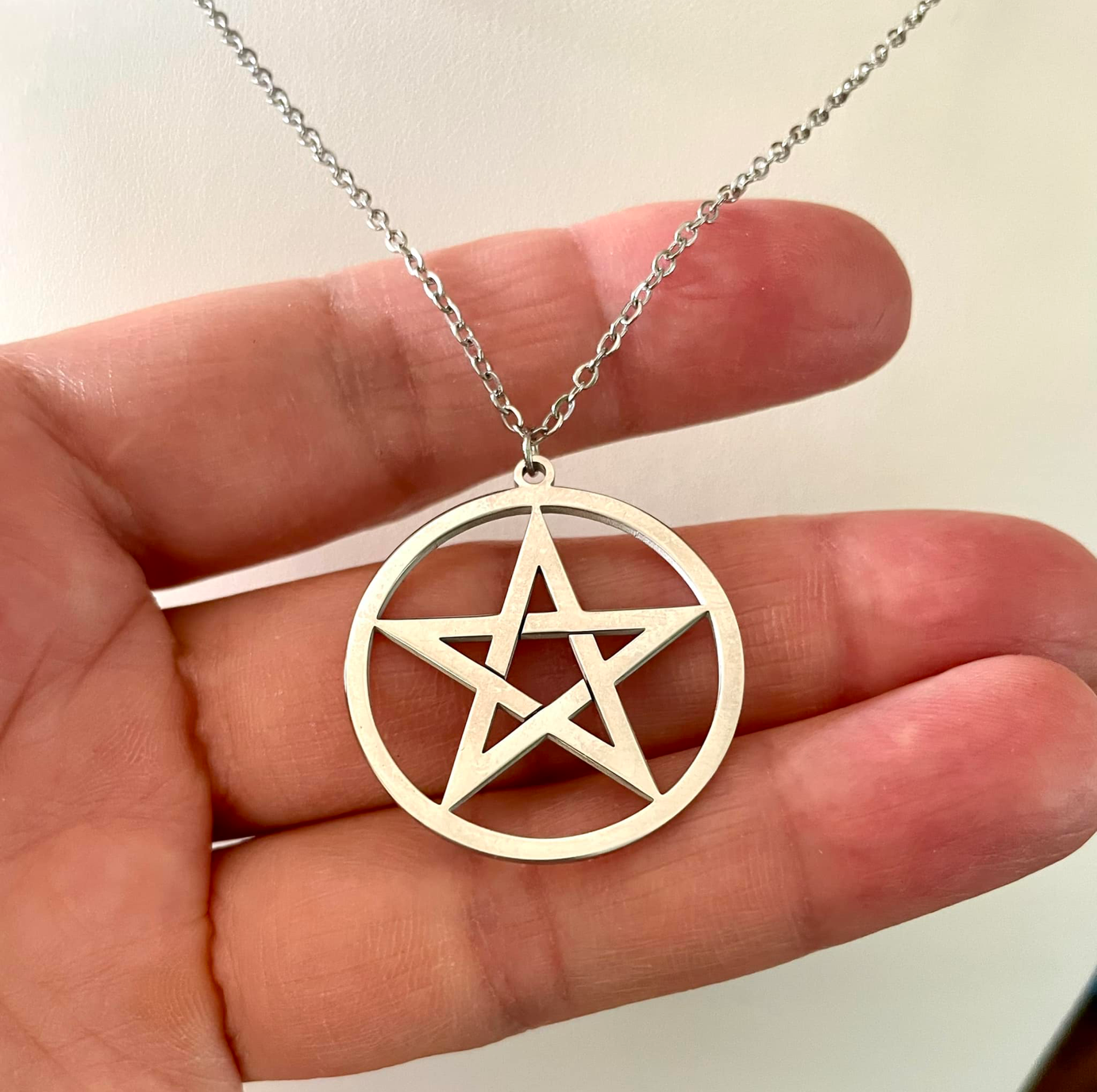 Pentacle de Protection en inox