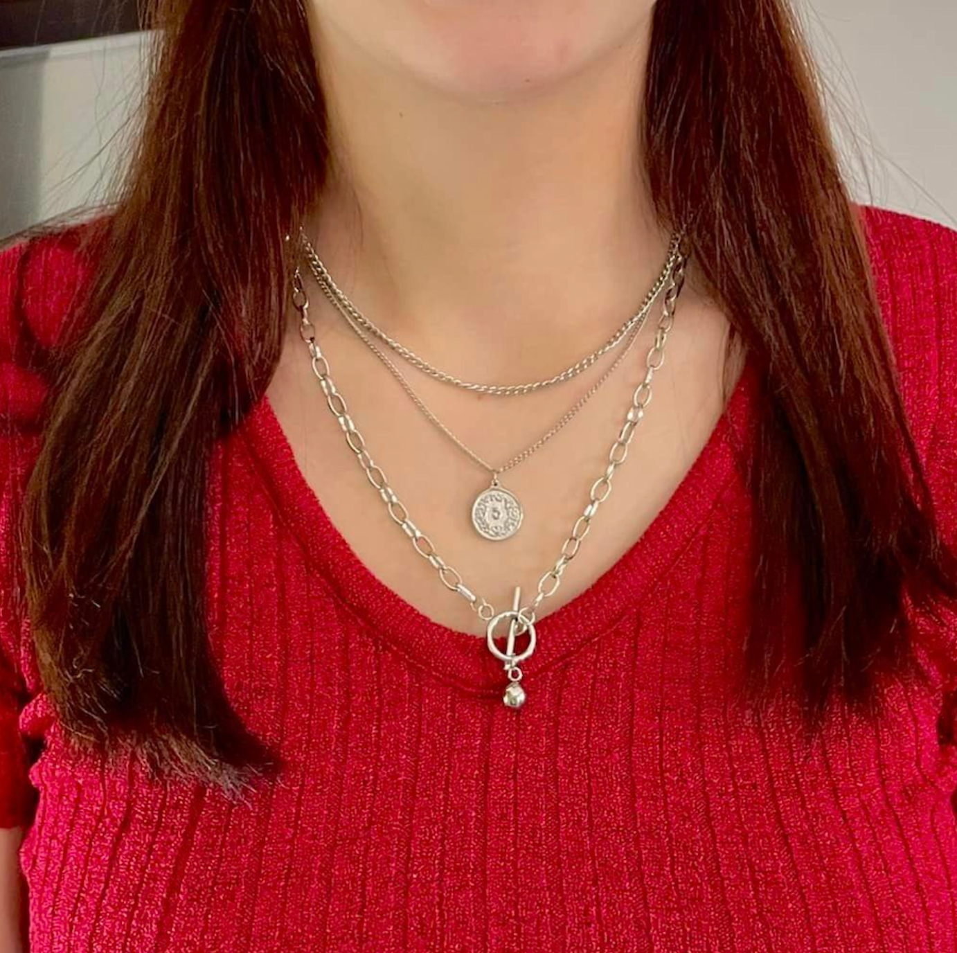 Collier Déesse en inox