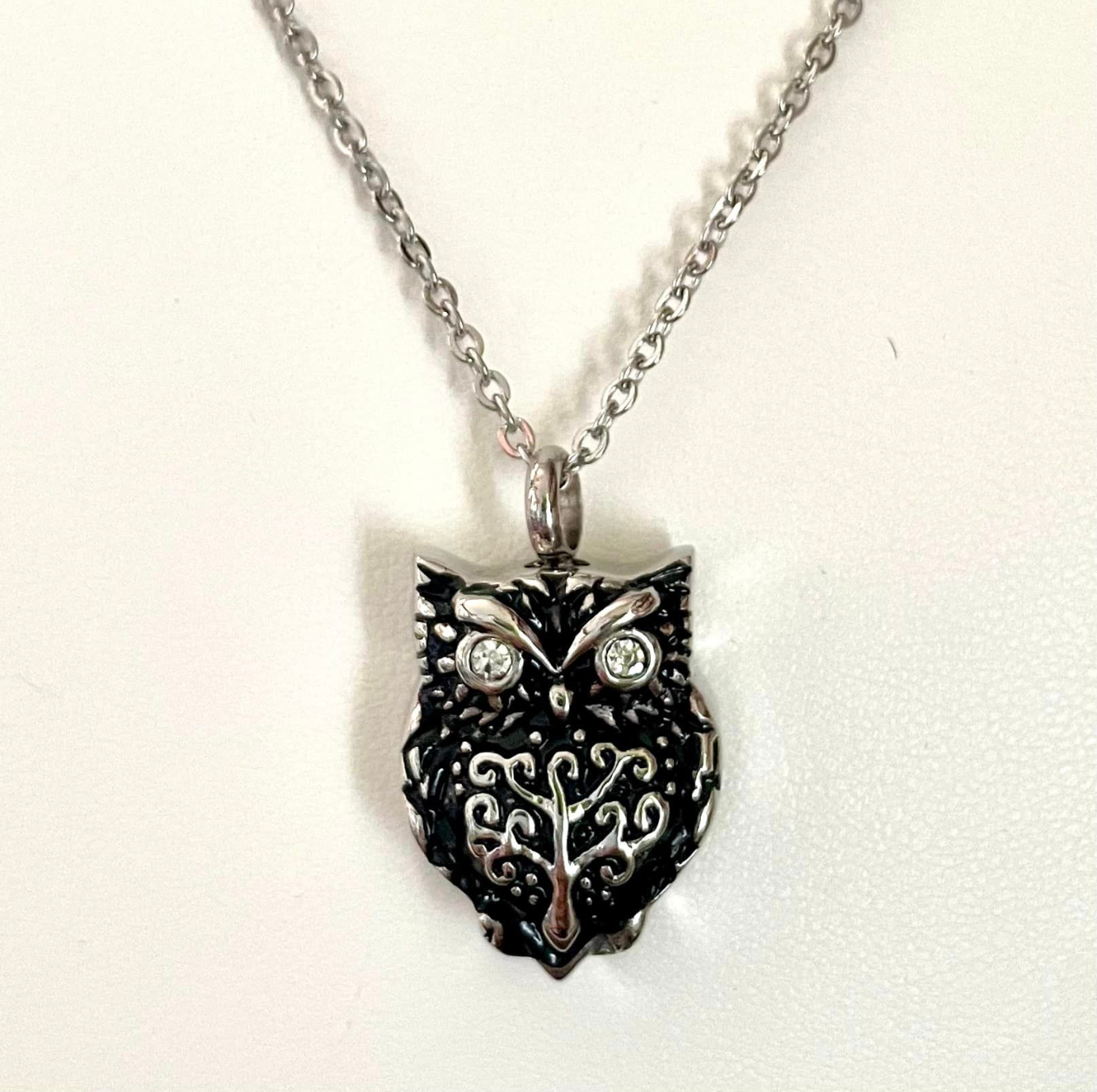 Urne Hibou en inox