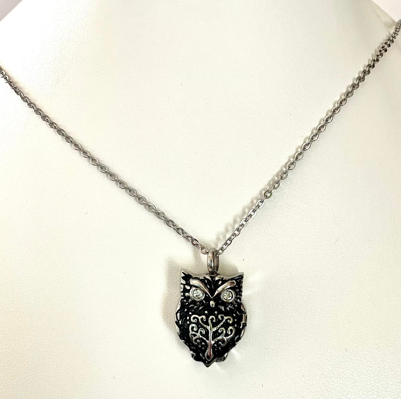 Urne Hibou en inox