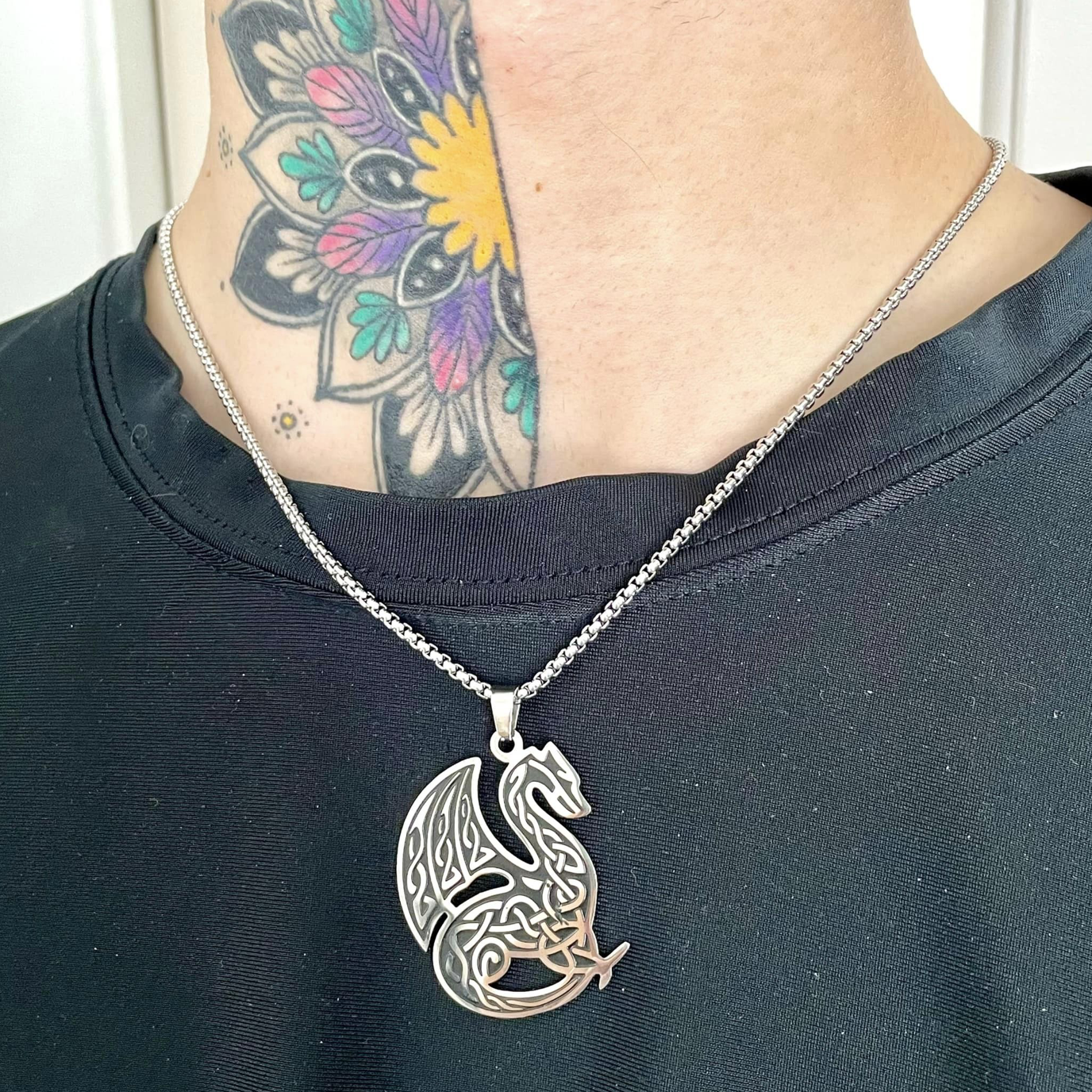 Dragon Viking en inox