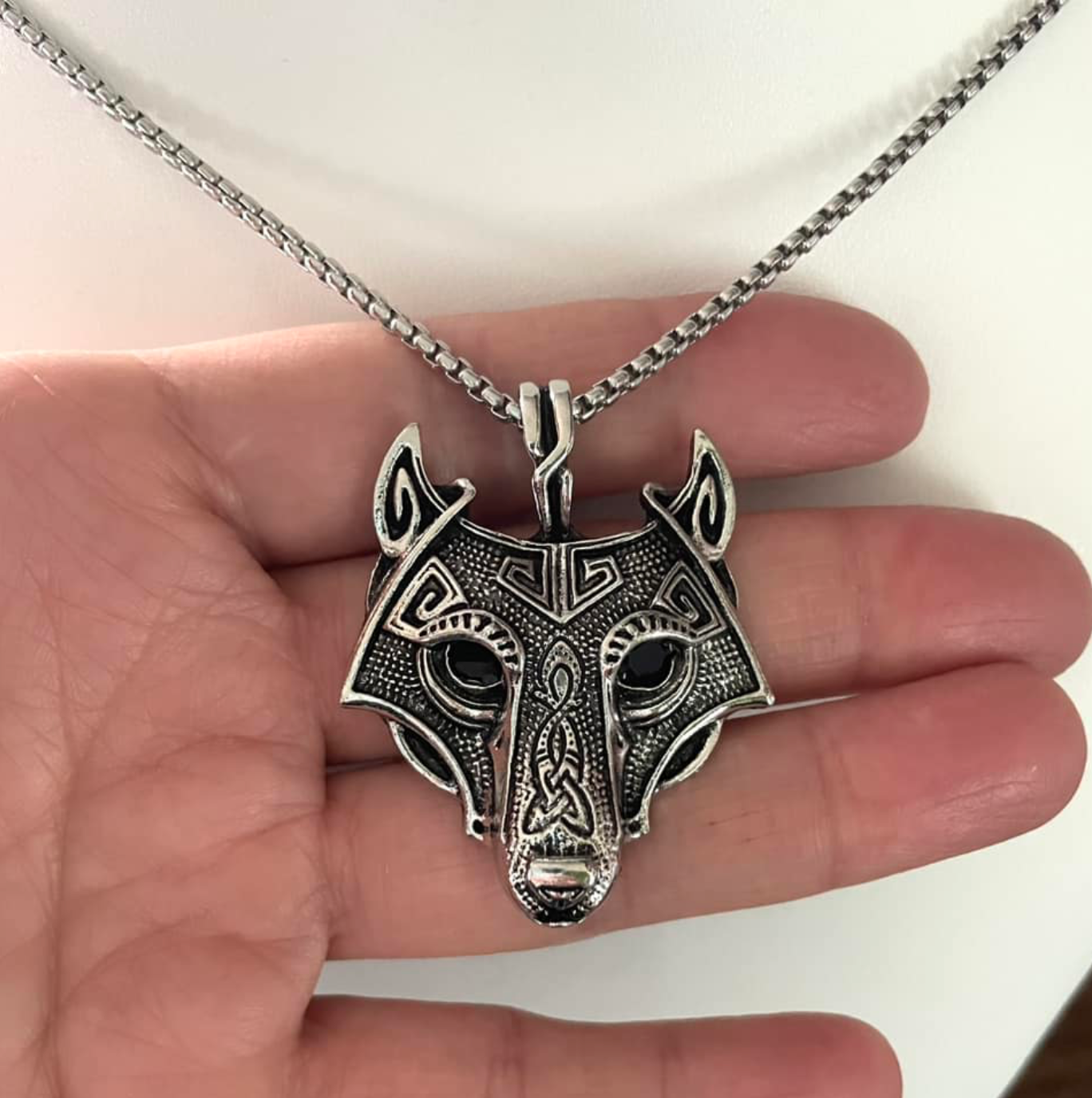 Loup Viking en inox