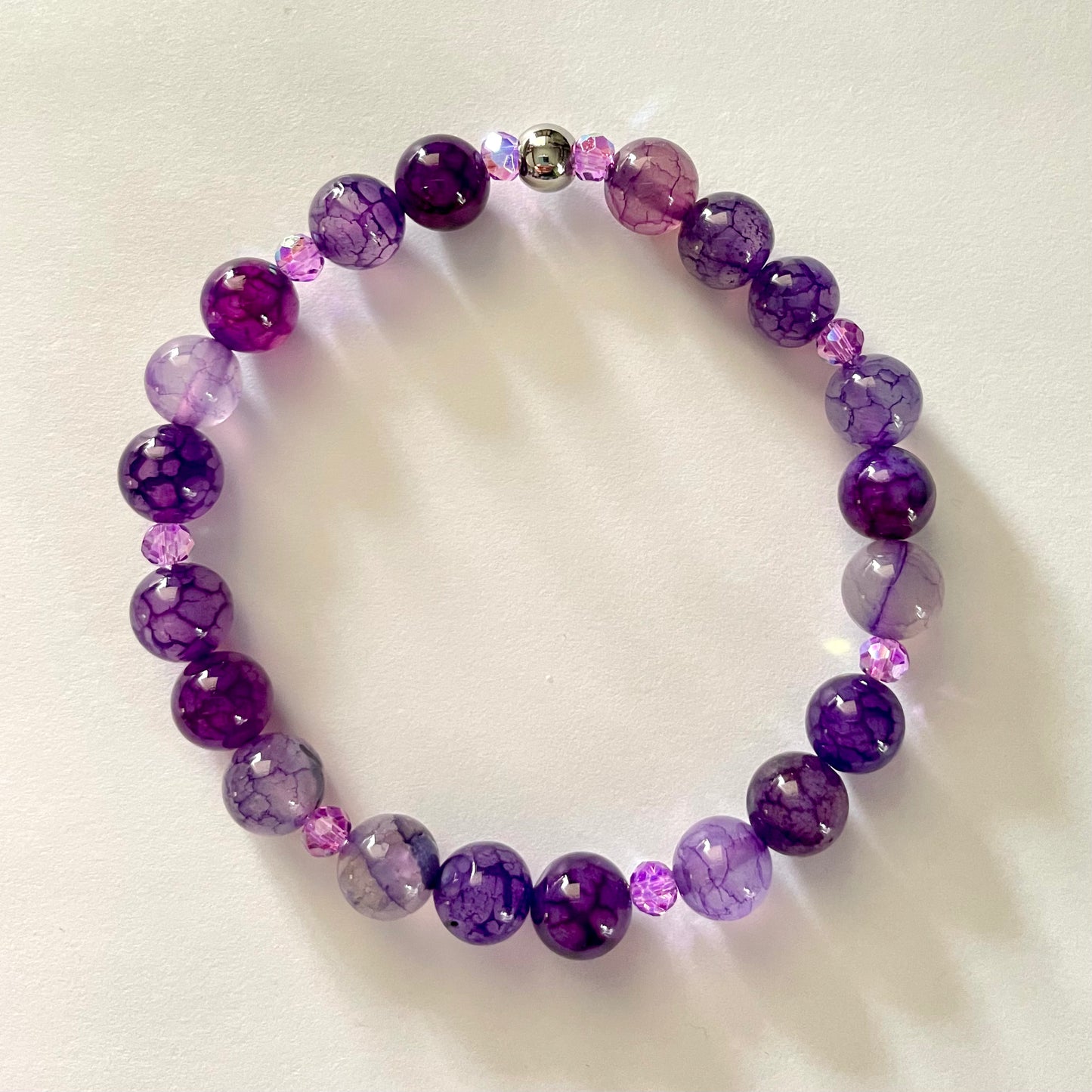 Bracelet Lumière Violette des Fées