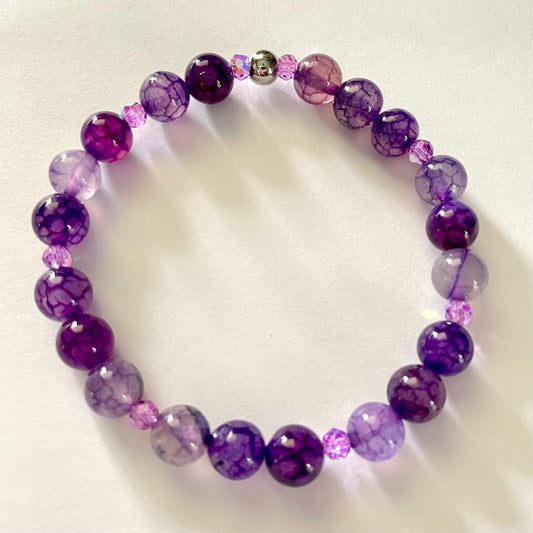 Bracelet Lumière Violette des Fées