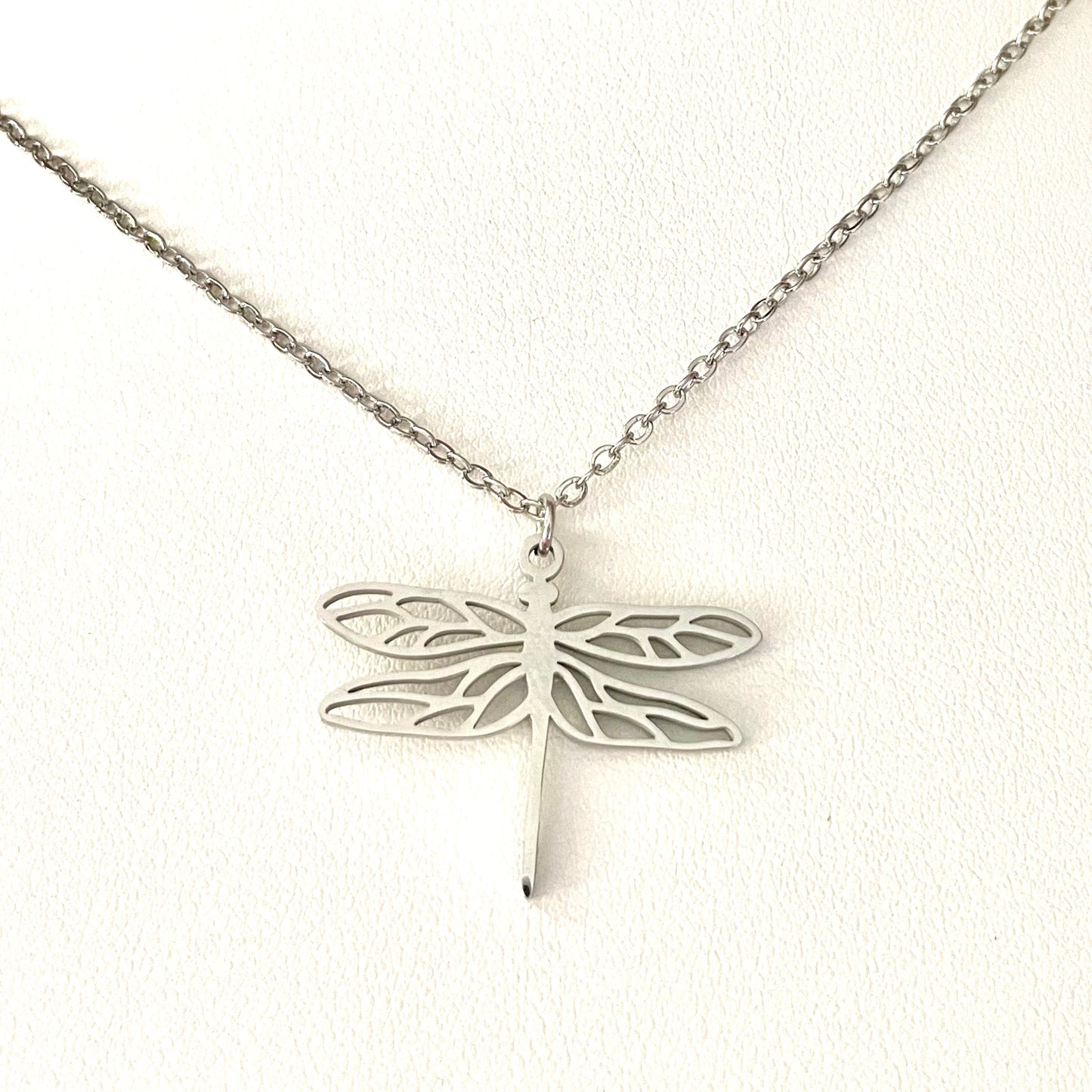 Collier Libellule en inox