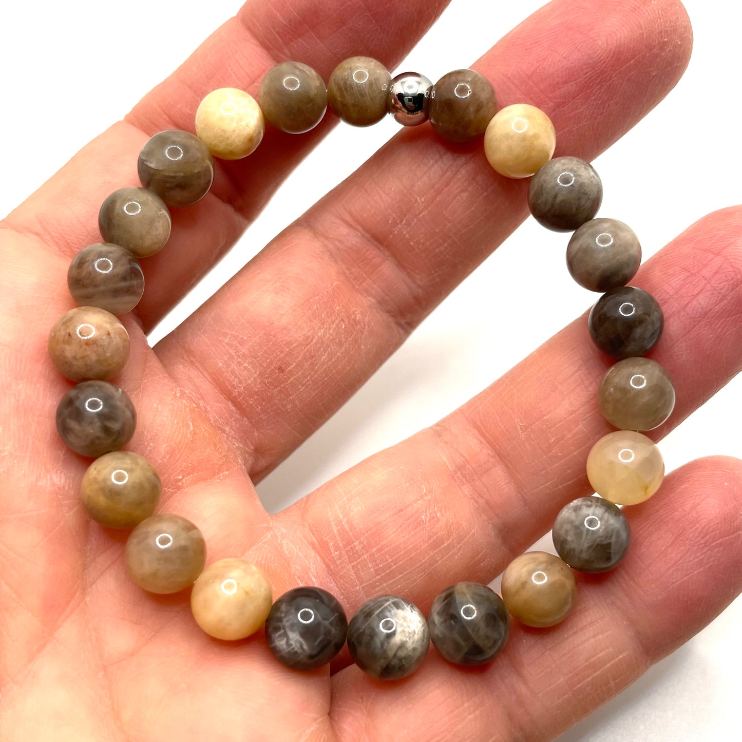 Bracelet Pierre de Lune Noire
