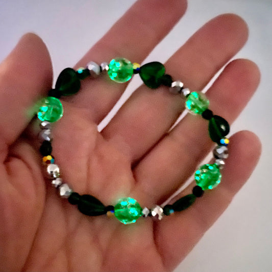 Bracelet Guérison Émeraude