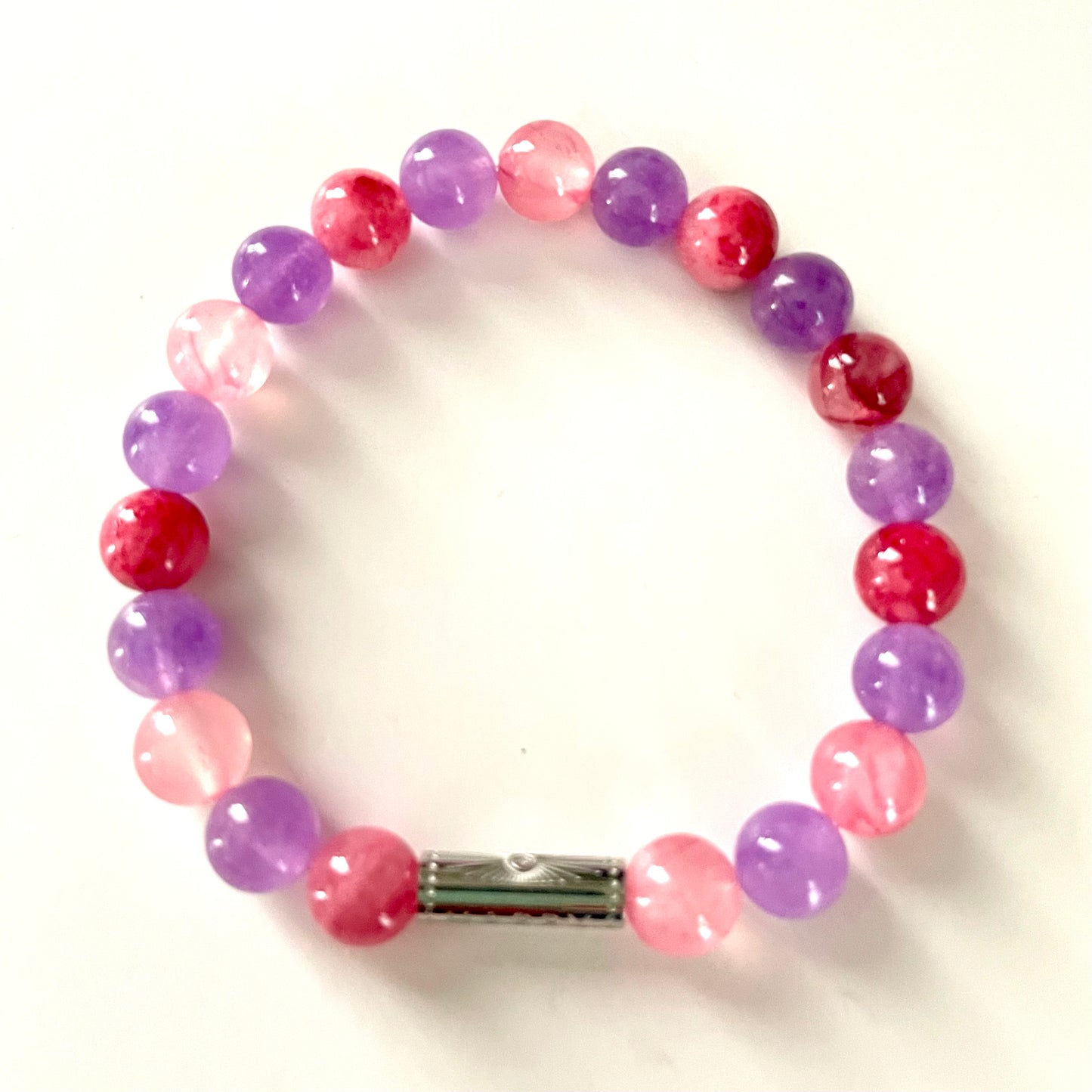 Bracelet Happy Rose-Mauve