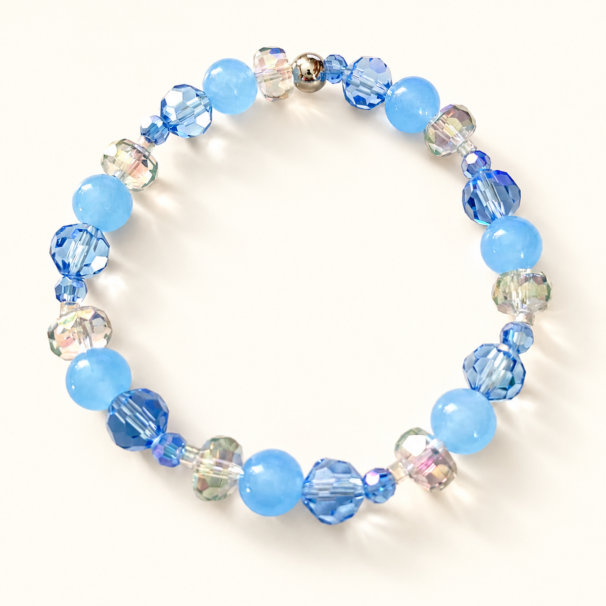 Bracelet poussière de fée bleue