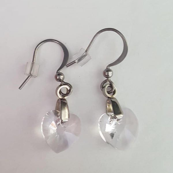 Boucles d'oreilles en Cristal Clair