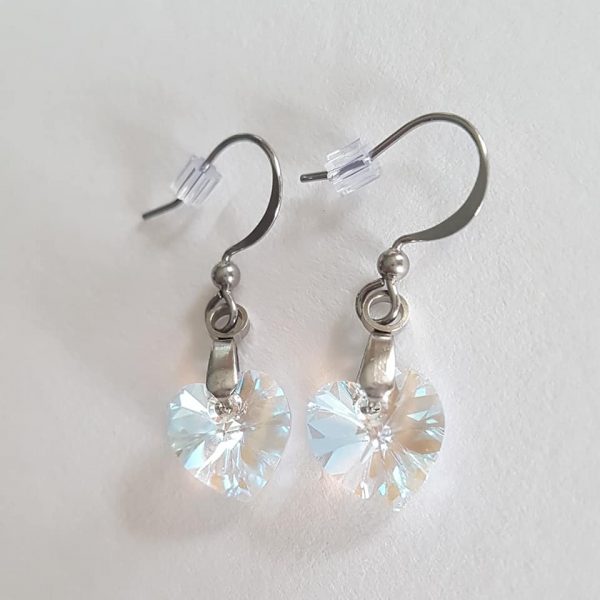 Boucles d'oreilles Clair Shimmer en Cristal