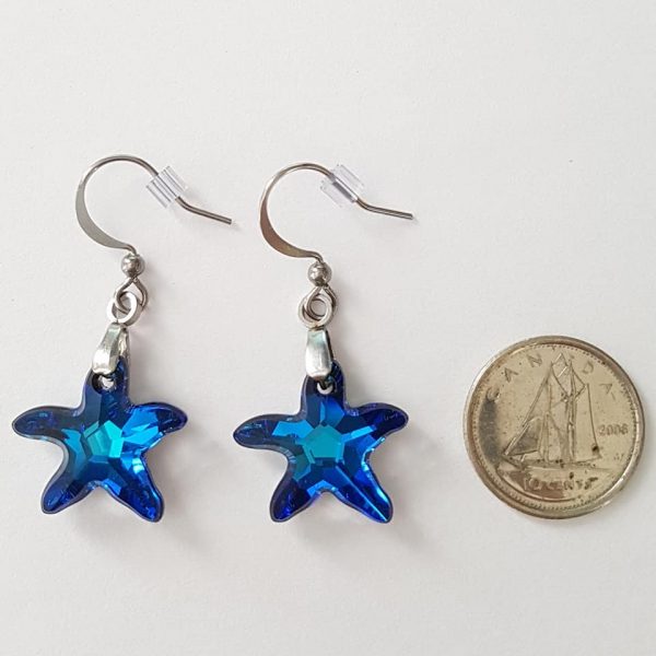 Boucles Étoile de mer Bleu Bermudes – Image 2