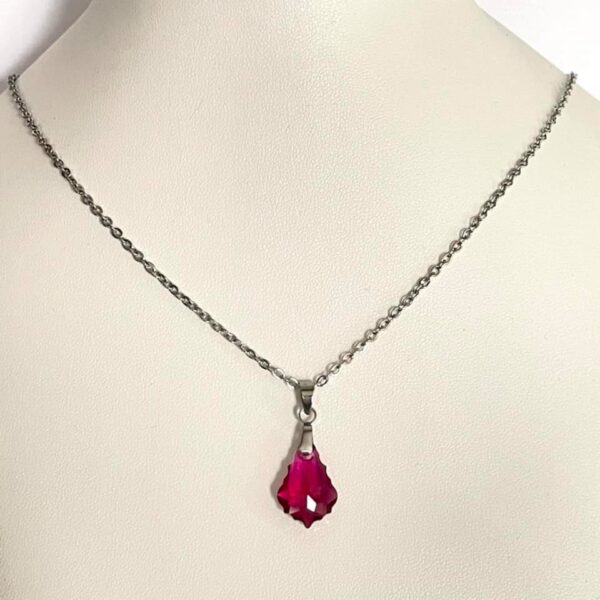 Petit Baroque en Cristal Ruby – Image 2