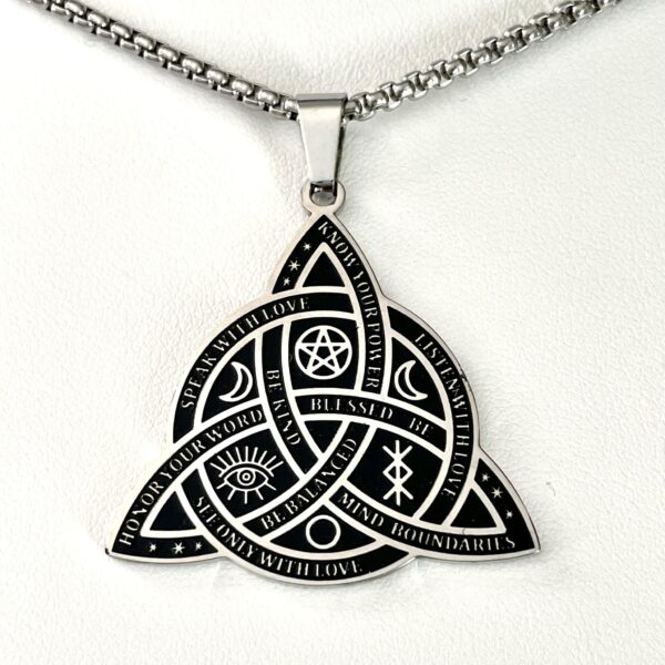 Pendentif Triquetra en inox