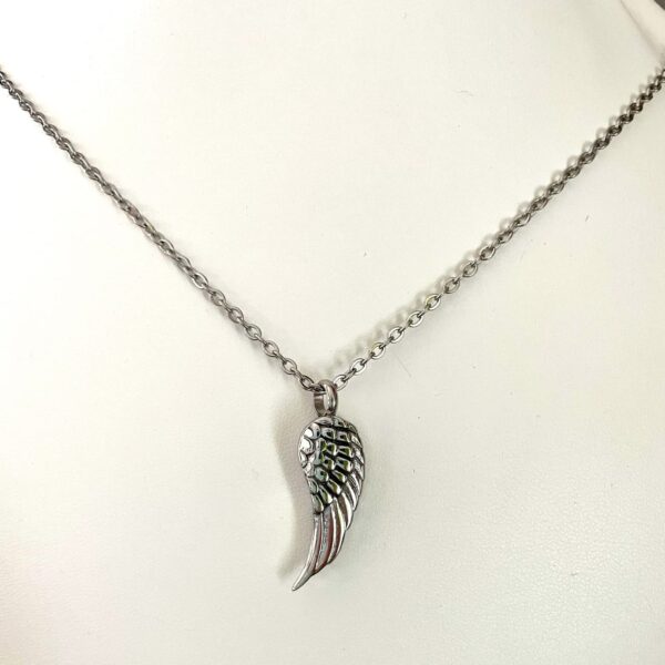 Urne Pendentif Aile d'Ange en acier inoxydable – Image 3