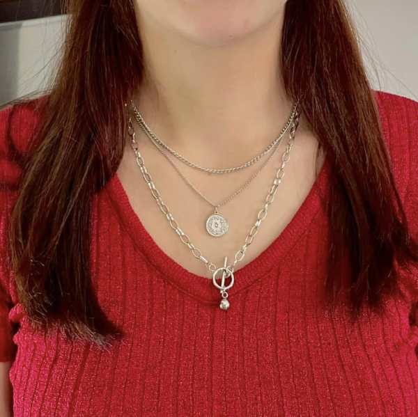 Collier Déesse en inox – Image 2